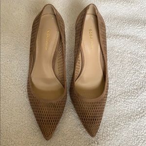 BCBG Tan heels